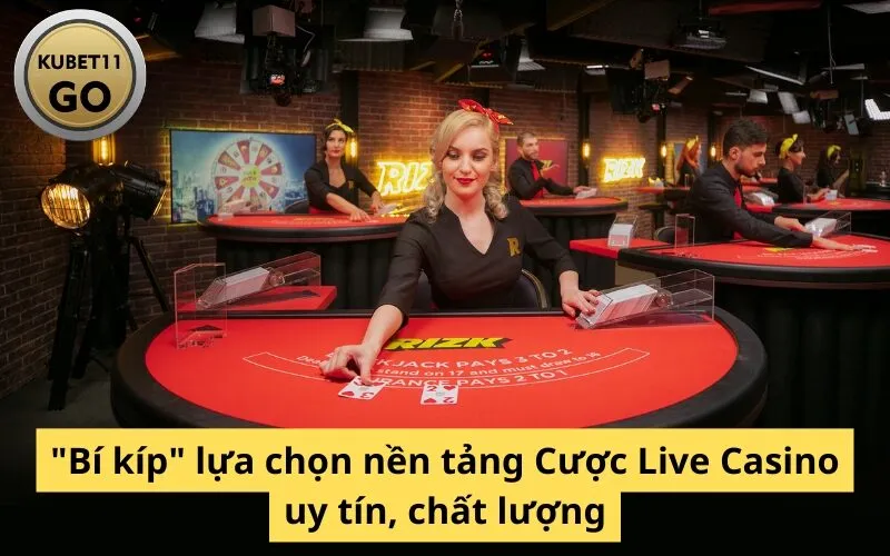 "Bí kíp" lựa chọn nền tảng Cược Live Casino uy tín, chất lượng