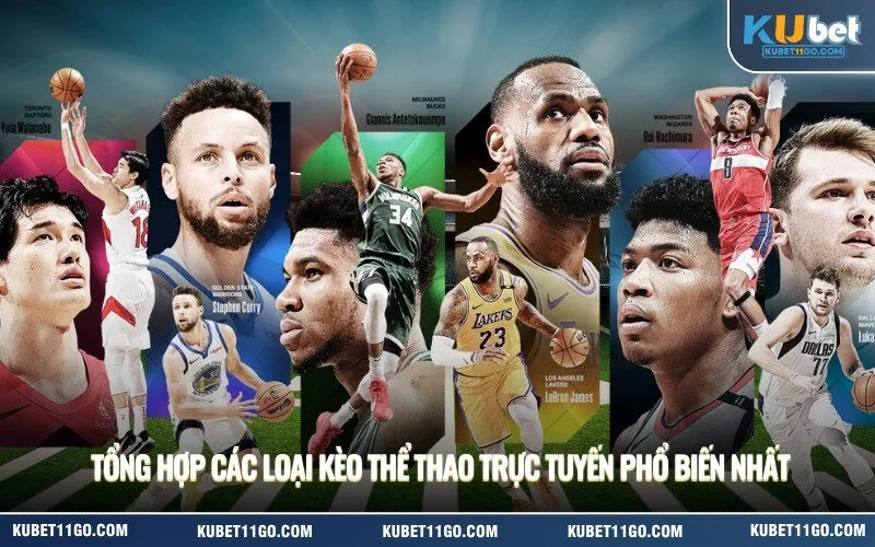 Tổng hợp các loại kèo thể thao trực tuyến phổ biến nhất