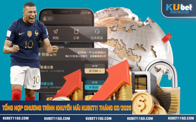 Tổng hợp chương trình khuyến mãi Kubet11 tháng 022026